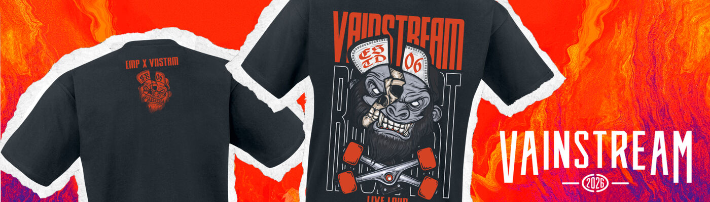 EMP X VAINSTREAM / Grab your Limited Edition Collaboration T-shirt! / Show items