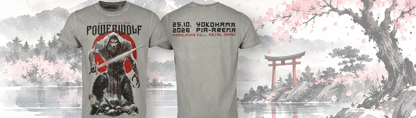 Powerwolf 72-Hour T-shirt / Exclusive & Limited / Don't miss out!