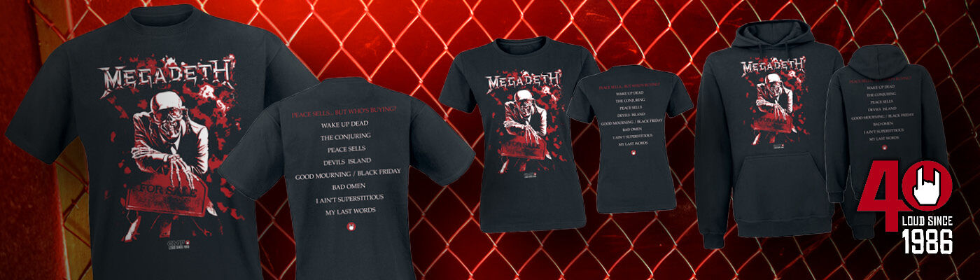 Megadeth / 40 Years of Peace Sells... But Who’s Buying? / Check it out