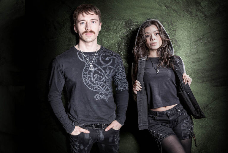 Celtic Snake / The Black Premium by EMP collection is raw, powerful, and rich in symbolism. At its core is the snake - an ancient emblem of strength, transformation, and invincibility. Paired with bold knot designs, it creates a look that doesn&rsquo;t ask for permission; it commands attention.We&rsquo;ve developed exclusive prints and embroidery that are bold, uncompromising, and richly detailed - making each piece instantly recognisable. Special trims, like custom-designed buttons and cord ends, add the finishing touch, ensuring every item is truly unique.Stand out. Go your own way with the Celtic Snake collection from Black Premium by EMP - crafted for the independent. / Discover now!