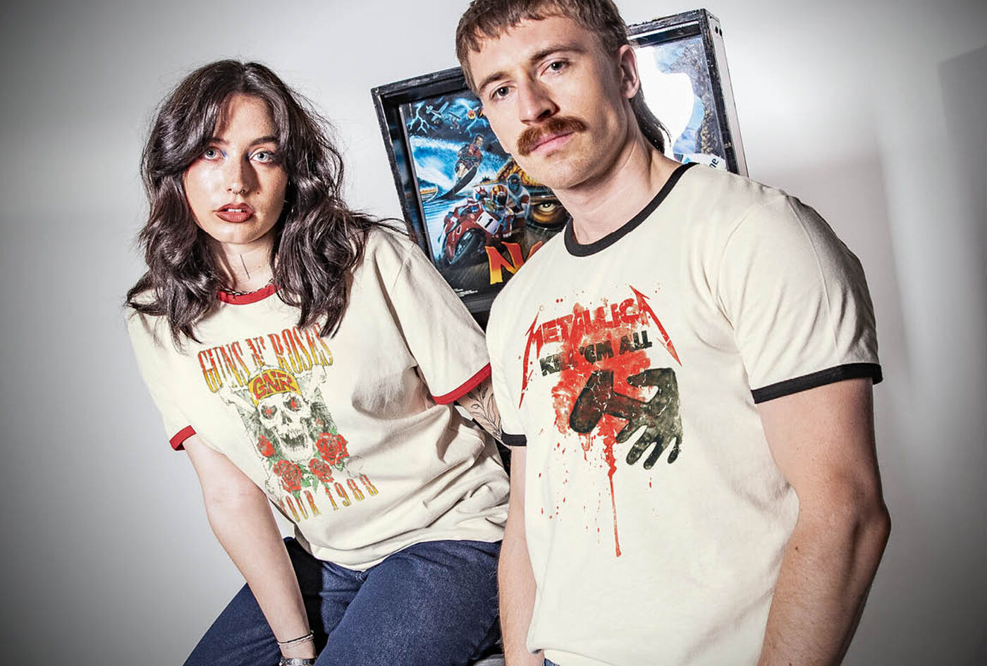Retro Ringer T-shirts from 1986 / Shop now!