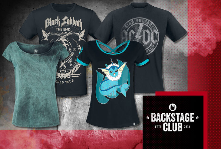 Unlock the T-shirt Deal – for Backstage Club members only!