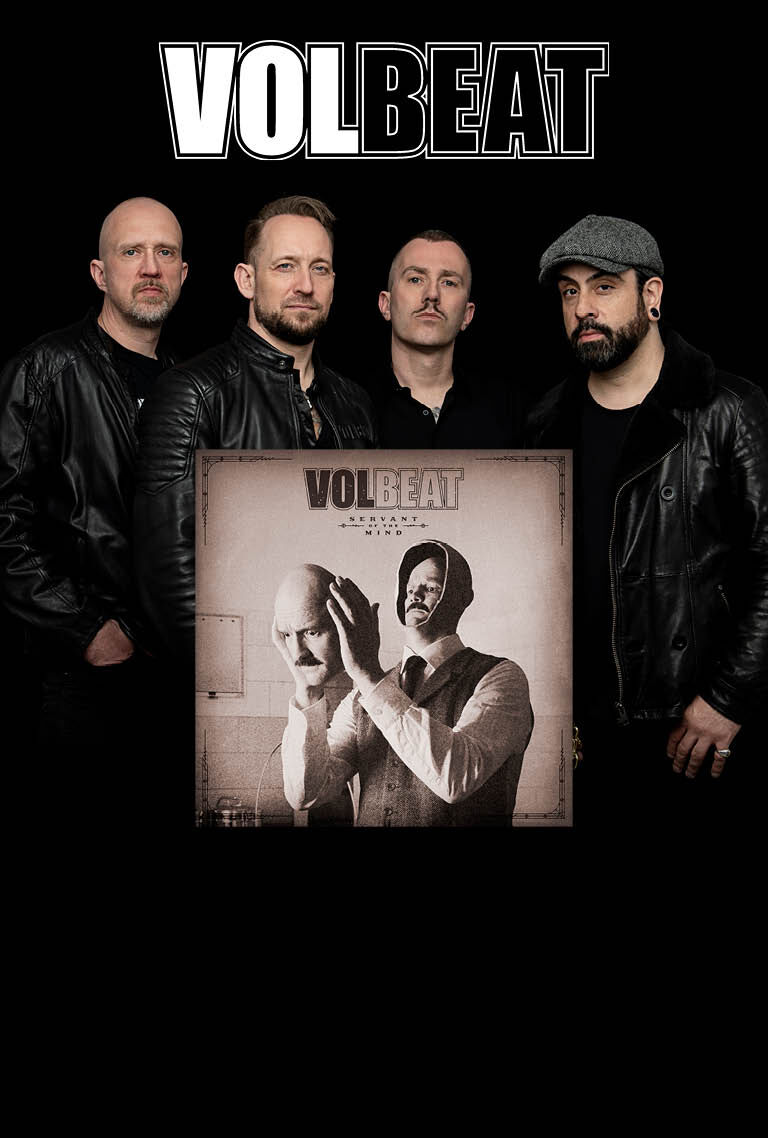 Volbeat Merch - 100% Official -