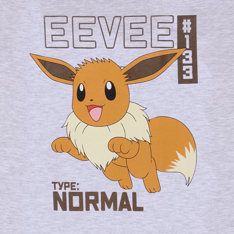Men T Shirt Evoli Eevee Pokémon T-Shirt EMP