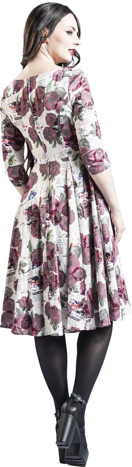 Women‘s Party Dress Swing Dress Midi Dress Gold Pink Light Blue 3/4 Length Sleeve