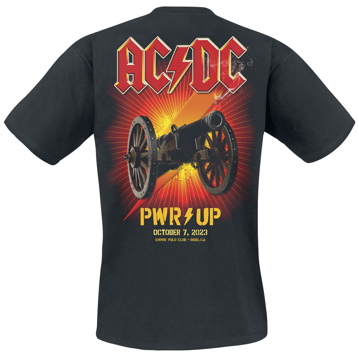 PWRUP Power Trip Live | AC/DC T-Shirt | EMP