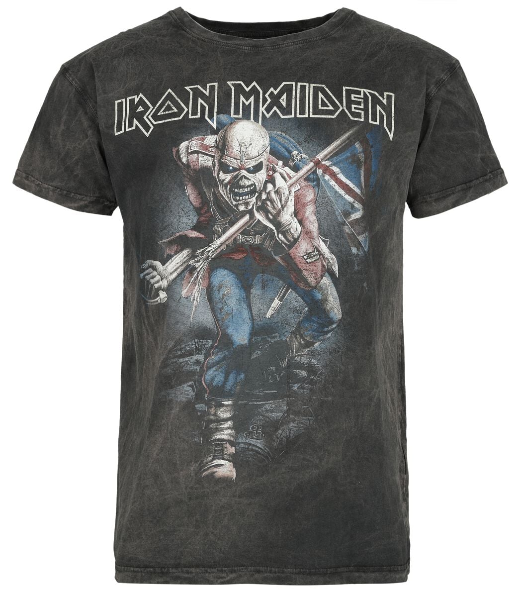 tee-shirt métal pour hommes Iron Maiden - Trooper - ROCK OFF
