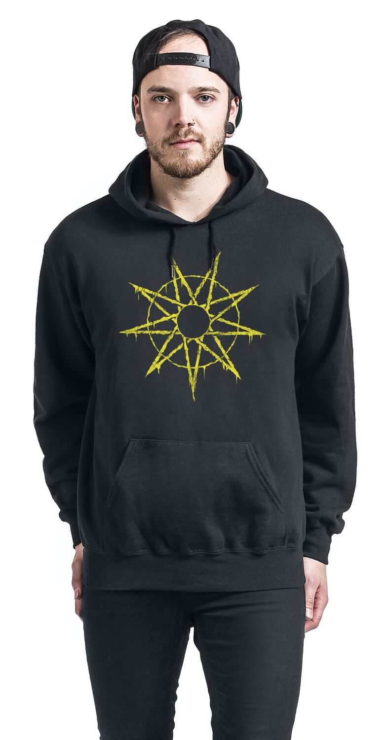 Slipknot - Sudadera Con Capucha Para Hombre, Negro -, Medium