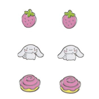 "Cinnamoroll" Stud Earring Set multicolour by Hello Kitty, view 1