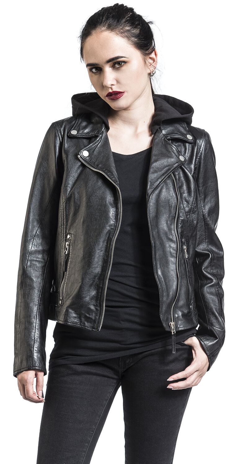 Raja Slim Fit LEGV | Gipsy Leather Jacket | EMP (794 x 1500 Pixel)