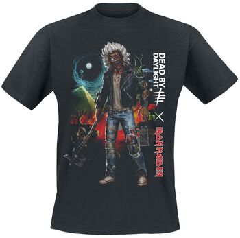 "50th Eddie Stance" T-shirt black by Iron Maiden, view 1