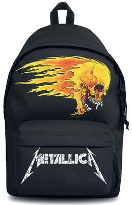 Metallic Mask Backpack Pushead Flame | Metallica Backpack | EMP