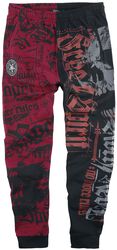 Joggers with All Over Print, Rock Rebel by EMP, Tracksuit Trousers