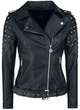 All Over The Road, Gothicana by EMP, Imitation Leather Jacket
