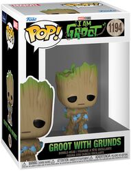 I am Groot - Groot with Grunds vinyl figurine no. 1194, Guardians Of The Galaxy, Funko Pop!