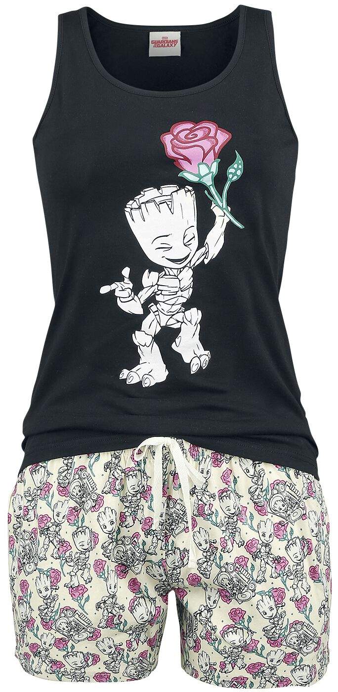 Groot Floral Guardians Of The Galaxy Pyjama Emp