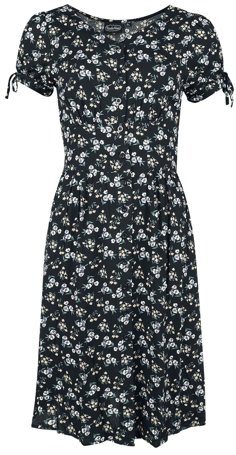 Princess Ditsy Flower Graphic Long Sleeve Dress bodysuit
