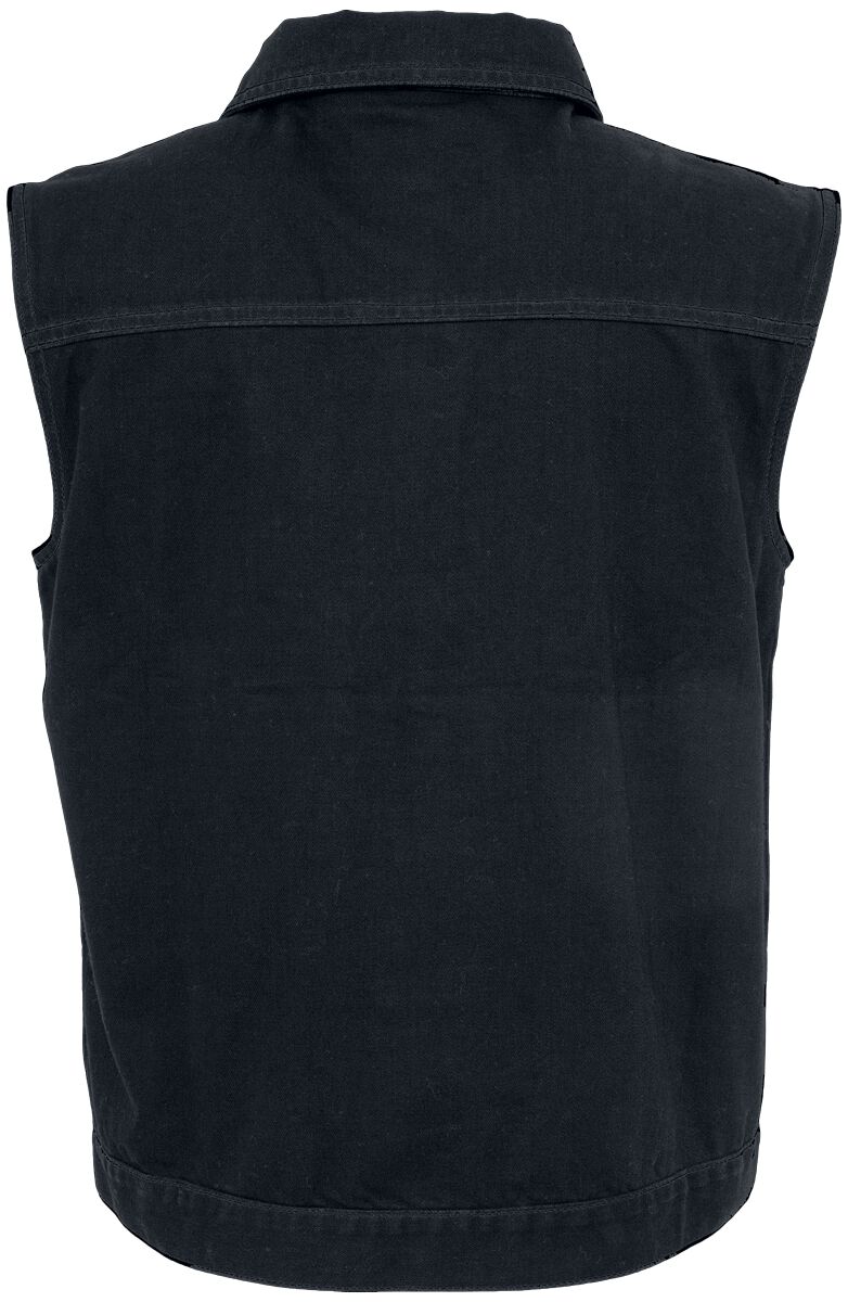 Gilet Uomo Urban Classics, Leggero In Poliestere, Colletto Rialzato, Tasche, Colore Dark Olive - 5