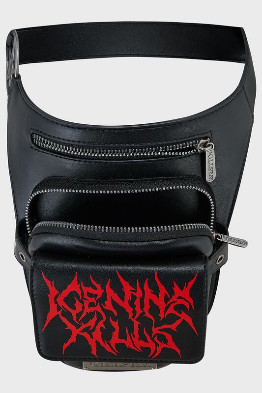 Sac Banane (Fanny Pack) Ride And Destroy X Cropp - Noir Et Jaune - Taille Medium - Neuf