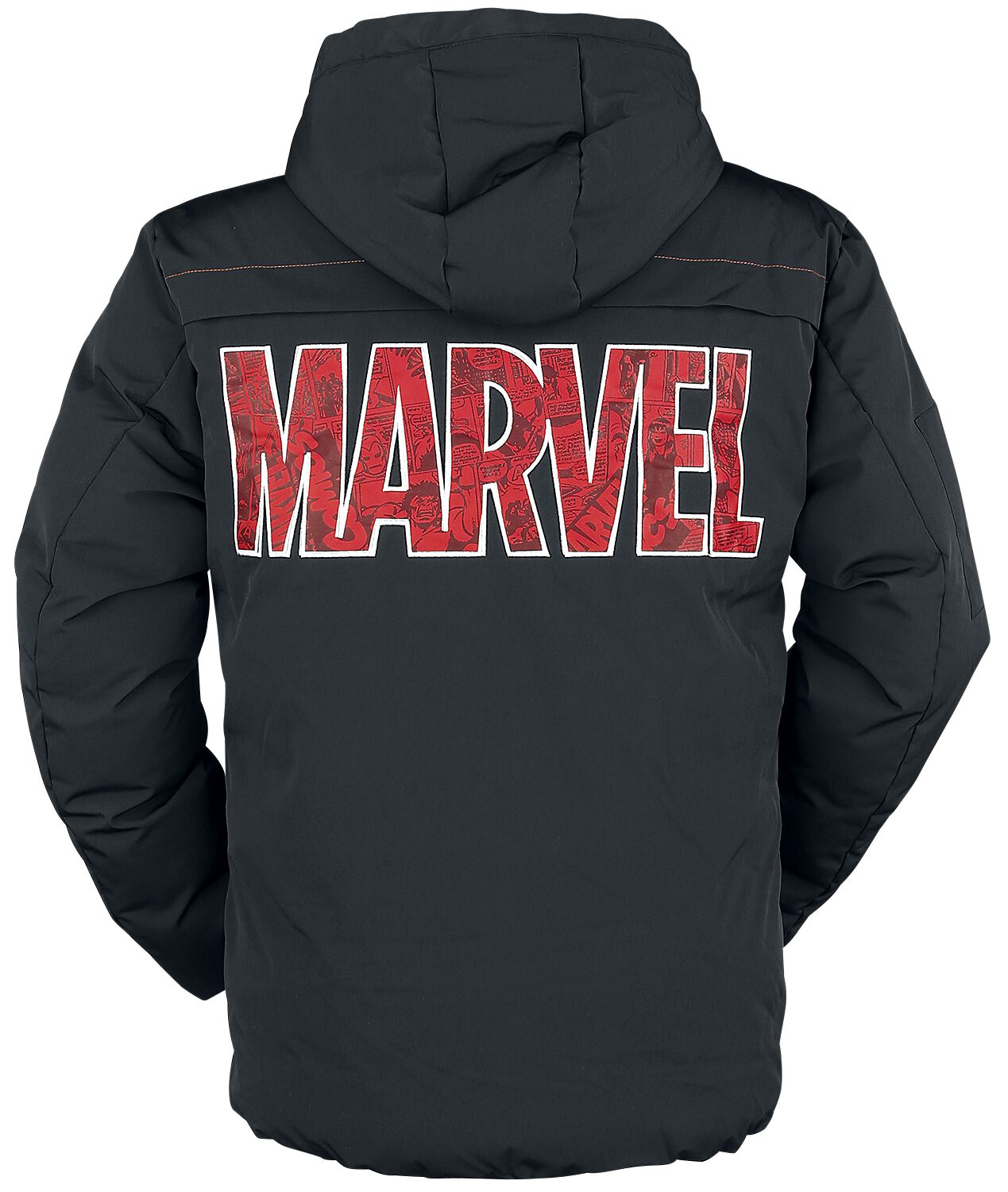 Hoodie Marvel Windbreaker H&m Marvel Logo Marvel Winter Jacket EMP