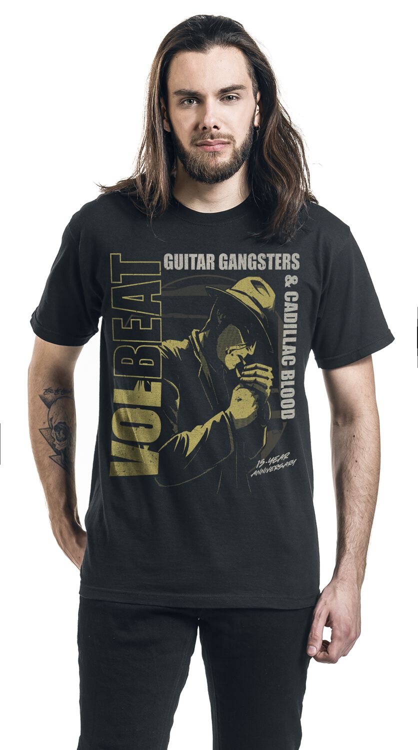 Guitar Gangsters & Cadillac Blood 15th Anniversary Volbeat TShirt EMP