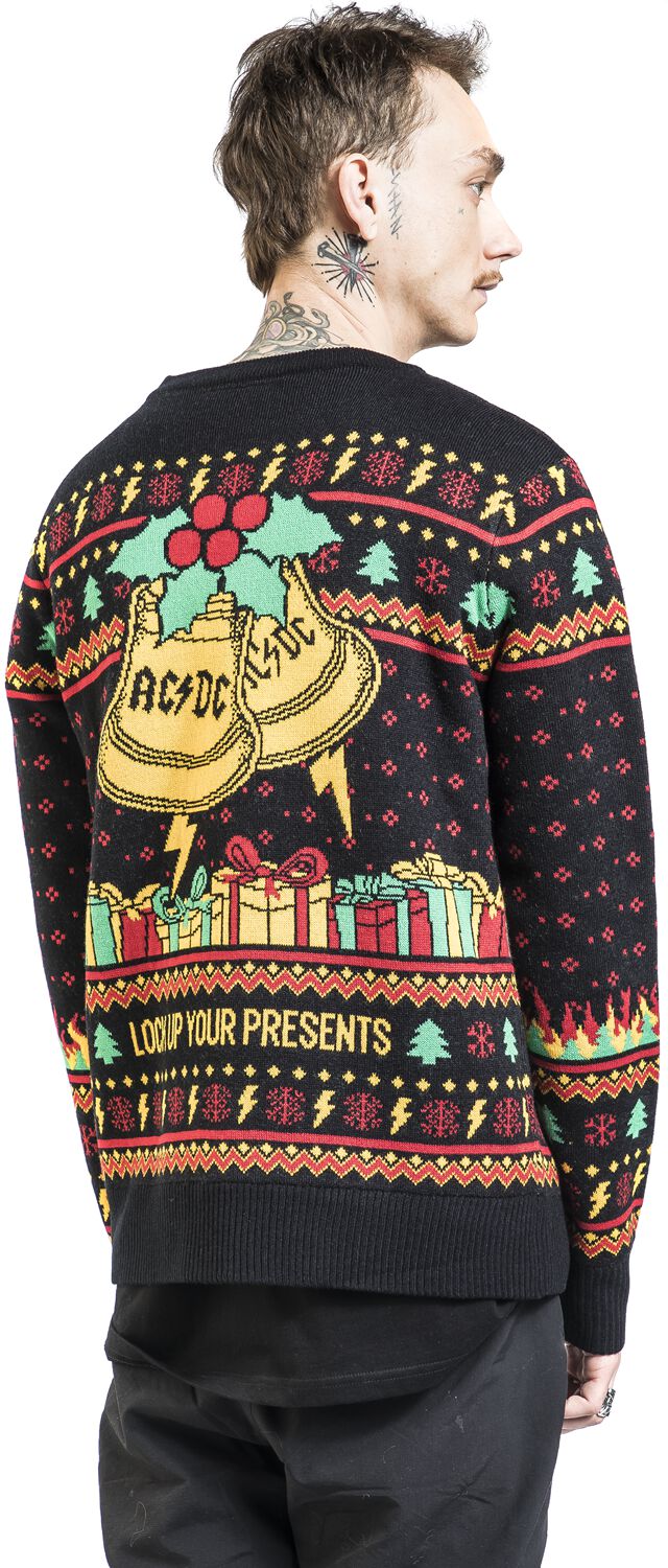 Holiday Sweater | AC/DC Christmas jumper | EMP