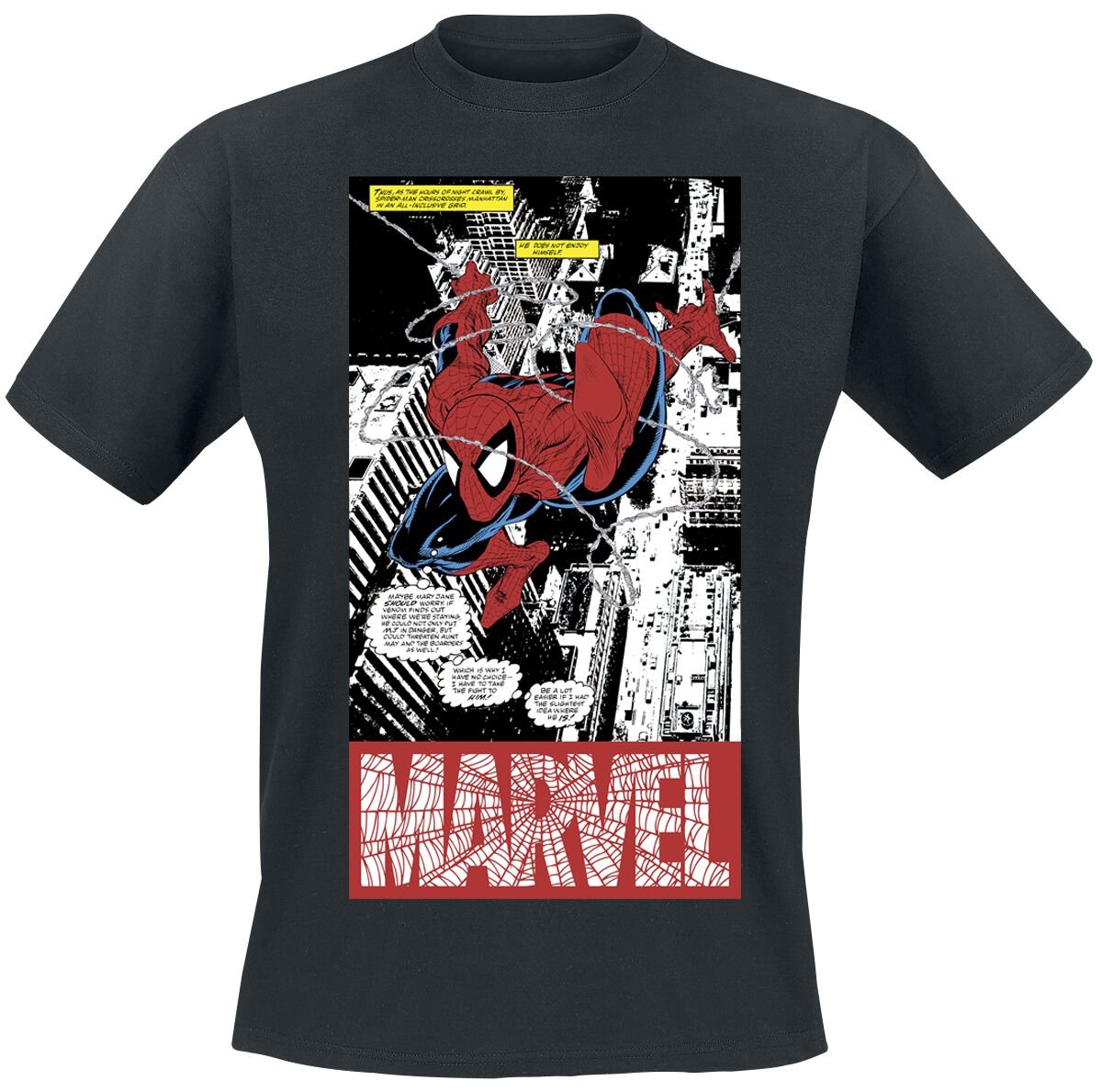 Panel Art Spider-Man T-Shirt EMP