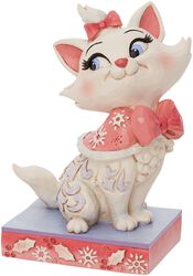 Marie with snowflake cape, Aristocats, Statue
