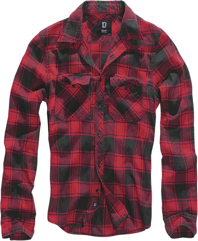 Brandit Checkshirt halfsleeve Shirt met korte mouwen wit-zwart 3XL 100% katoen Basics : Brandit Brandit Checkshirt halfsleeve Shirt met korte mouwen wit-zwart 3XL 100% katoen Basics : Brandit