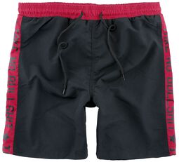 Swimshorts with Print, RED by EMP, Swim Shorts
