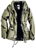 Ladies Army Field Jacket, Black Premium by EMP, Winter Jacket