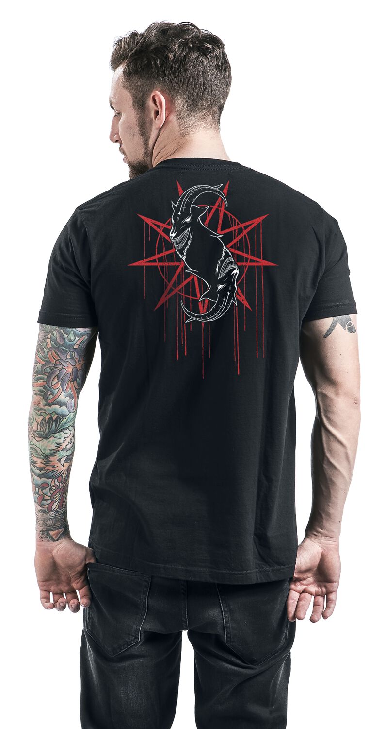 Slipknot Rotting Goat T-shirt black Band merch, Bands