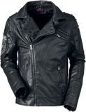 Logo, Ramones, Imitation Leather Jacket