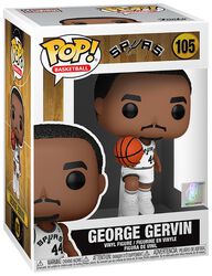 San Antonio Spurs - George Gervin (Home Jersey) Vinyl Figure 105