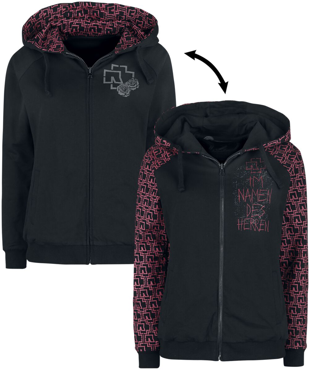 Zip Hoodie Rammstein Hoodie Rammstein Band Rammstein Zipper Hoodie
