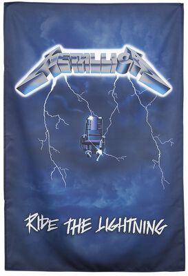 Metallica Ride the Lightning Vlag Metallica Ride the Lightning Vlag