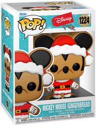 Disney Holiday - Mickey Mouse (Gingerbread) vinyl figurine no. 1224, Mickey Mouse, Funko Pop!