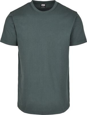 "Basic Tee" T-shirt bottle green by Urban Classics, view 1