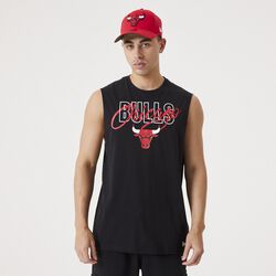 Script sleeveless T-shirt - Chicago Bulls, New Era - NBA, Tanktop