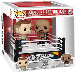 Pop! WWE - John Cena and The Rock Vinyl Figure