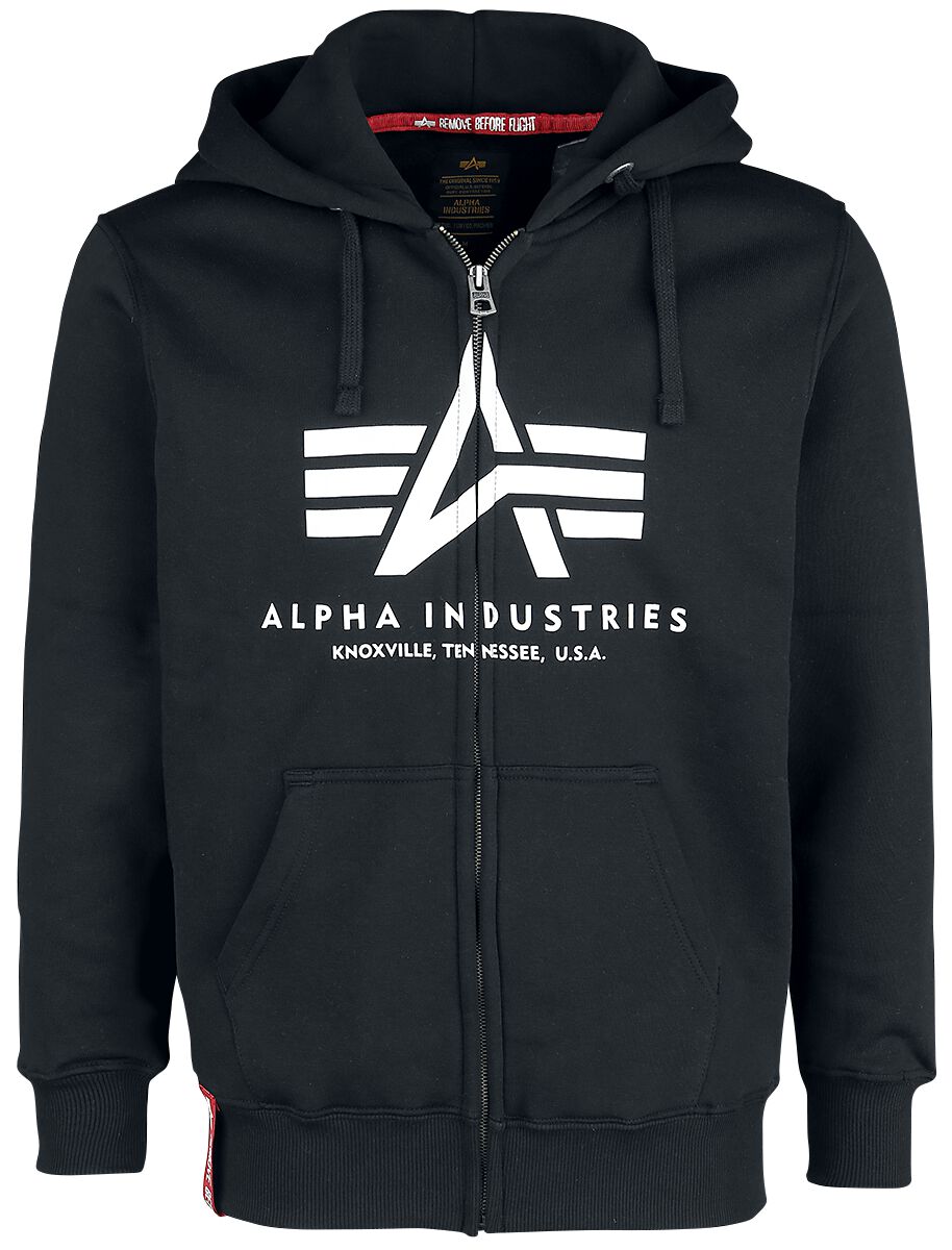 Basic zip hoodie Alpha Industries Hoodie Jacket EMP