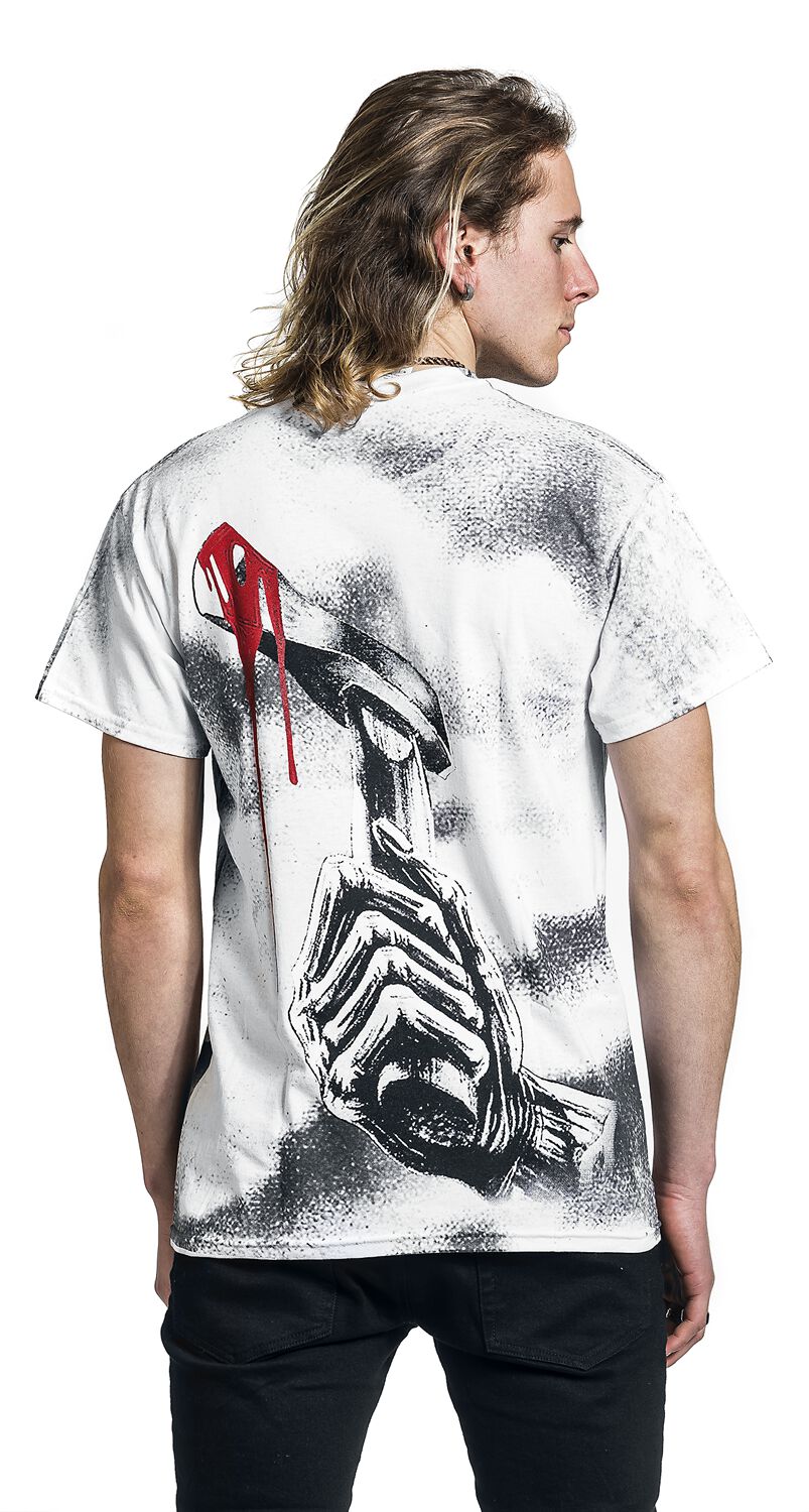 Rock Off Maglietta Iron Maiden Killers Circle Band Logo - Ufficiale Unisex Cotone - Grigio Heather Taglia S - 2