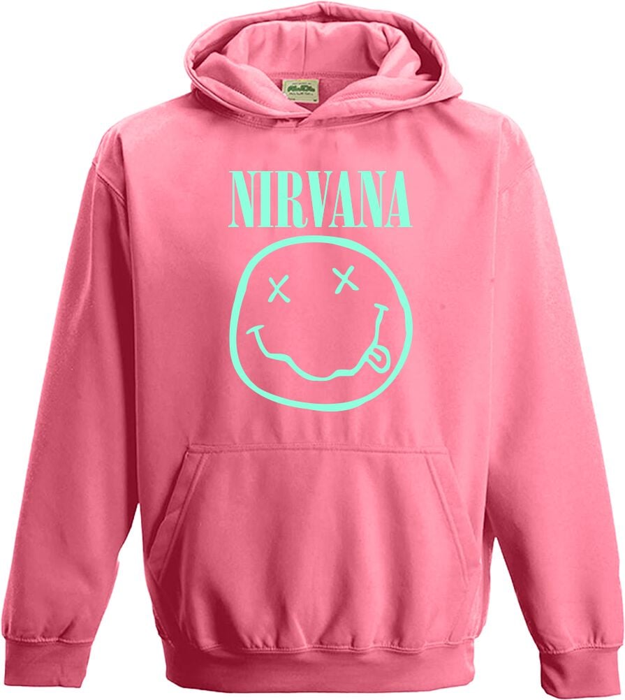 Hoodie Pull Nirvana H&m Loose Fit Hoodie Black/Nirvana Men H&M PH