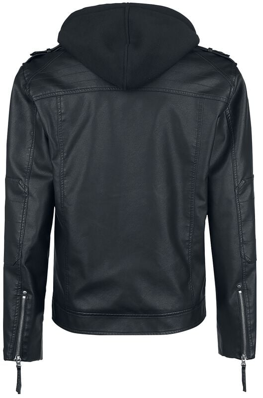 Emp Riddler Jacket Good Riddance | RED by EMP Faux Leather Jacket | EMP