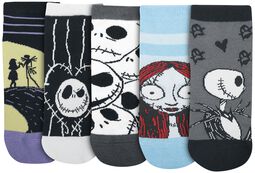 Jack & Sally, The Nightmare Before Christmas, Socks