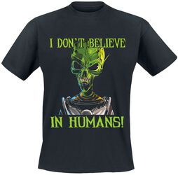 Alien - I don’t believe in humans!, Slogans, T-Shirt