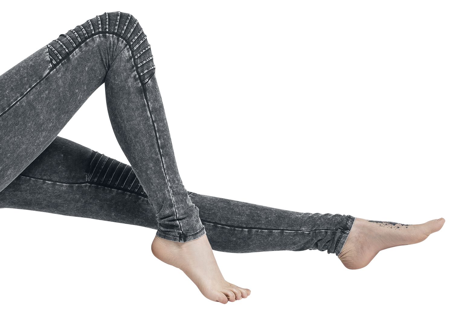 Ladies Denim Jersey Leggings Urban Classics Leggings EMP