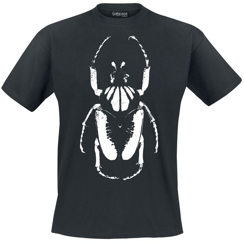 T-shirt with Beetle Front Print