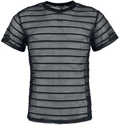 Black Mesh Shirt, Banned, T-Shirt