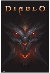Diablo Face - Poster, Diablo, Poster